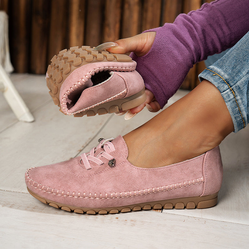 🎉New Year's Gift 50% OFF!👟Ladies' Comfortable Casual Loafers: Soft PU Leather + Non-Slip Sole – Perfect For Every Outfit & Every Day!