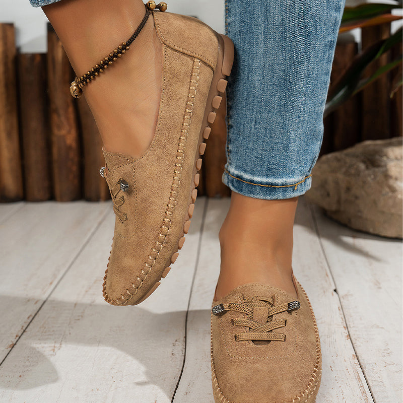 🎉New Year's Gift 50% OFF!👟Ladies' Comfortable Casual Loafers: Soft PU Leather + Non-Slip Sole – Perfect For Every Outfit & Every Day!