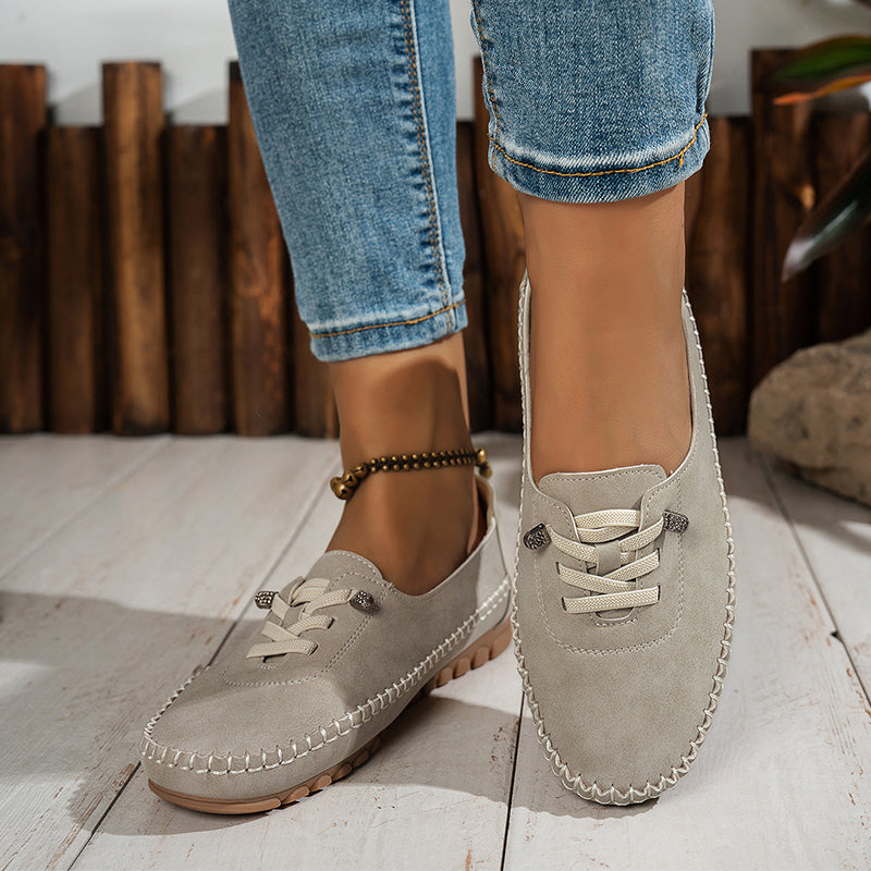 🎉New Year's Gift 50% OFF!👟Ladies' Comfortable Casual Loafers: Soft PU Leather + Non-Slip Sole – Perfect For Every Outfit & Every Day!