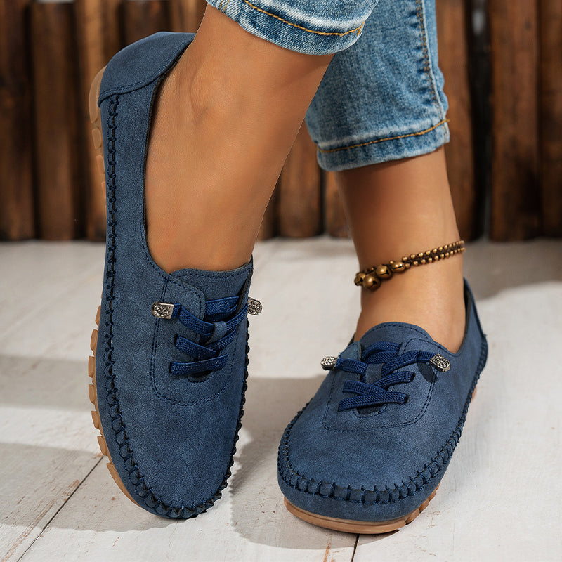 🎉New Year's Gift 50% OFF!👟Ladies' Comfortable Casual Loafers: Soft PU Leather + Non-Slip Sole – Perfect For Every Outfit & Every Day!