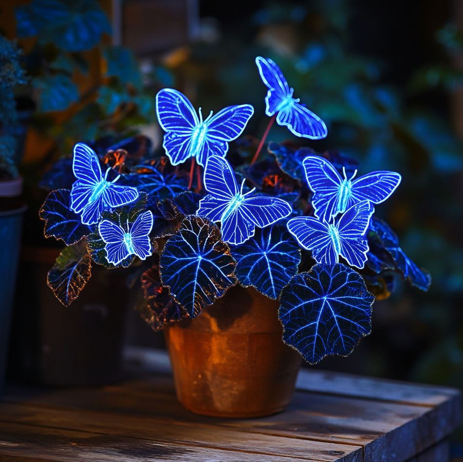 Бегоня с пеперуди: Освободете въображението си в градината! 🌿🦋