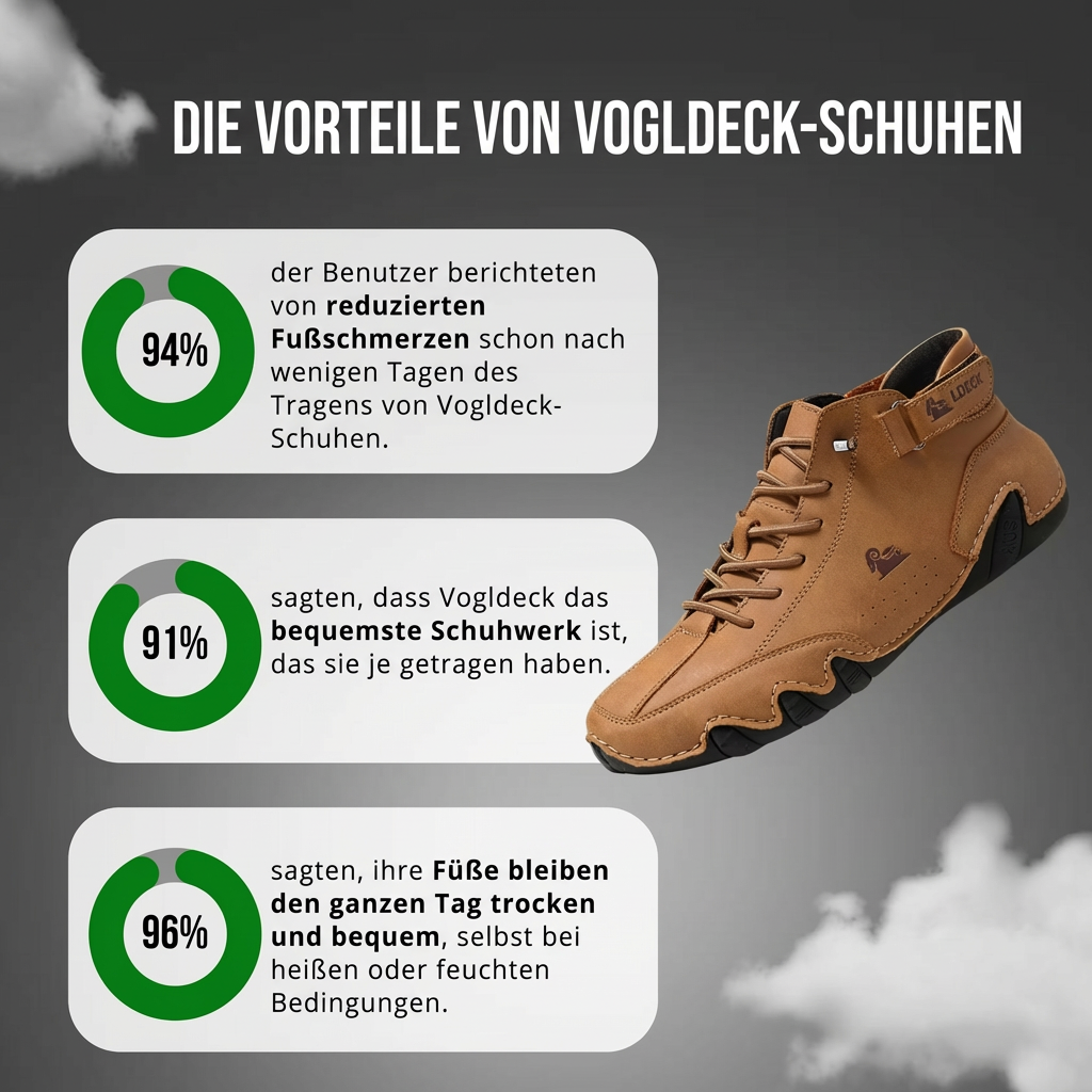 Wasserdichte und atmungsaktive orthopädische Schuhe