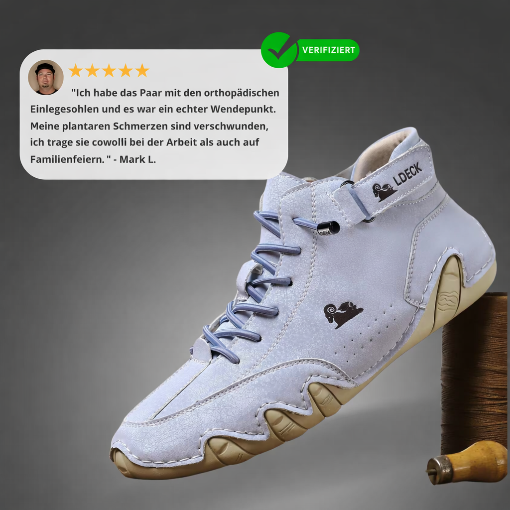 Wasserdichte und atmungsaktive orthopädische Schuhe