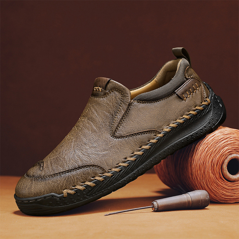 🔥NUR NOCH 50 % RABATT🔥 Herrenschuhe mit Fußgewölbeunterstützung, atmungsaktiv, leicht und rutschfest – bewährte Linderung bei Plantarfasziitis, Fuß- und Fersenschmerzen