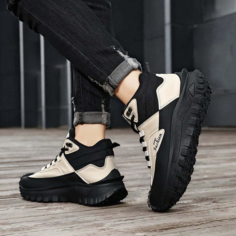 (⏰Zeitlich begrenzter Verkauf, 70 % RABATT) Arbeits- und Wanderstiefel für Herren – wasserdicht, rutschfest, durchstich- und bruchfest, breite Zehenpartie, Fußgewölbeunterstützung