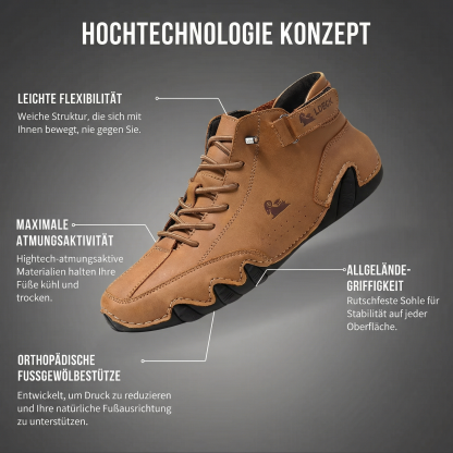 Wasserdichte und atmungsaktive orthopädische Schuhe