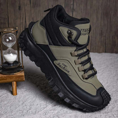 (⏰Zeitlich begrenzter Verkauf, 70 % RABATT) Arbeits- und Wanderstiefel für Herren – wasserdicht, rutschfest, durchstich- und bruchfest, breite Zehenpartie, Fußgewölbeunterstützung