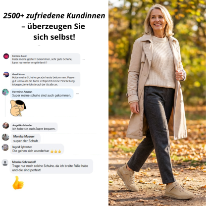Komfortable & Schmerzfreie Orthopädische Sneakers