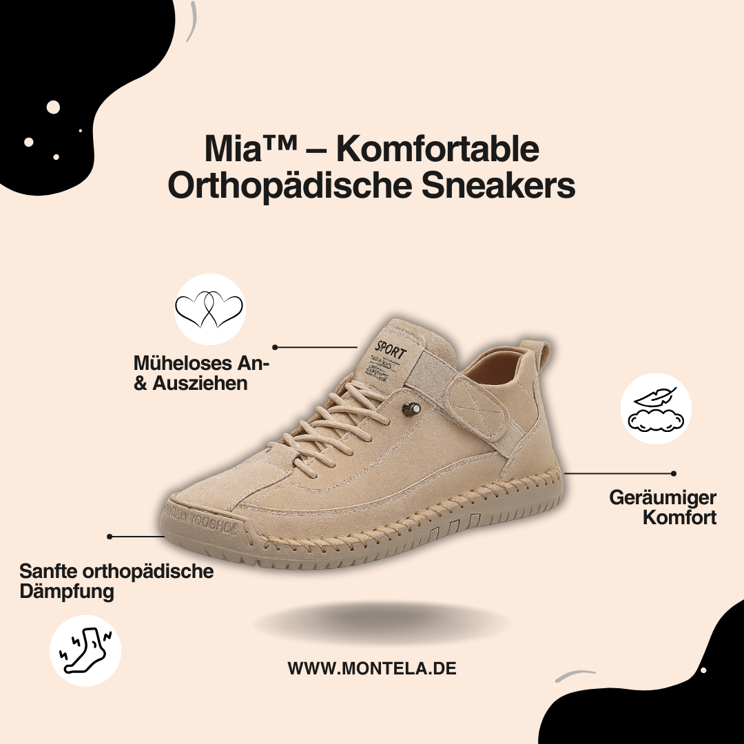 Komfortable & Schmerzfreie Orthopädische Sneakers