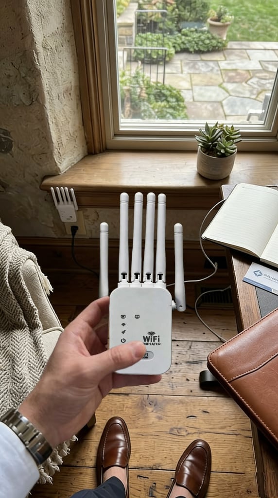  1200Mbps Ultra-Speed WiFi Repeater