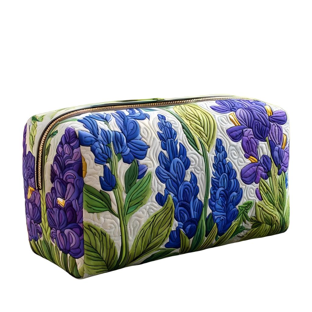 Bloom of Light Quilted Makeup Bag 