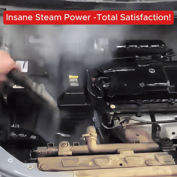 Car Steam Cleaner 2500W High-Temp Portable Machine