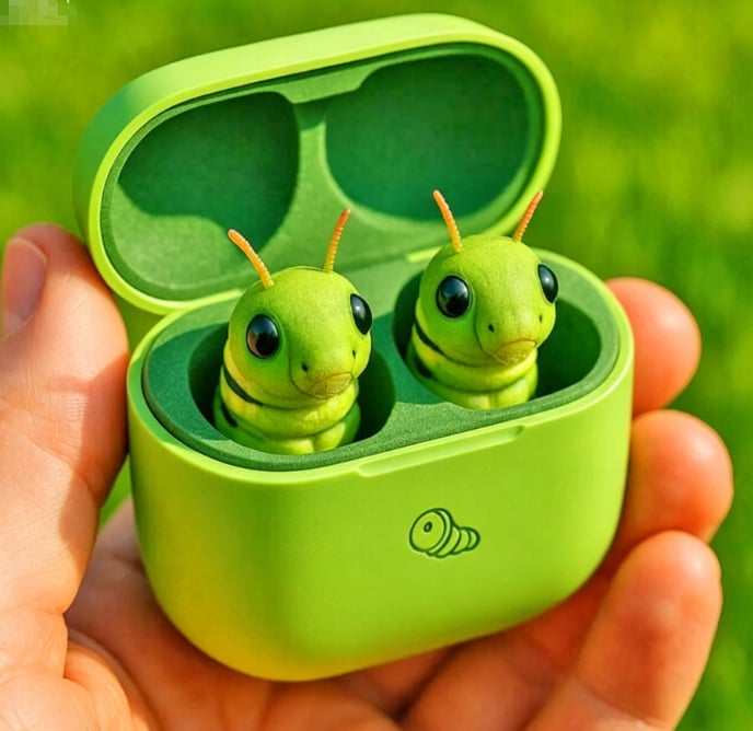Cute Animal Shaped Bluetooth Earbuds-3D Stereo Animal Design | Wireless Earphones with Cartoon Charging Case