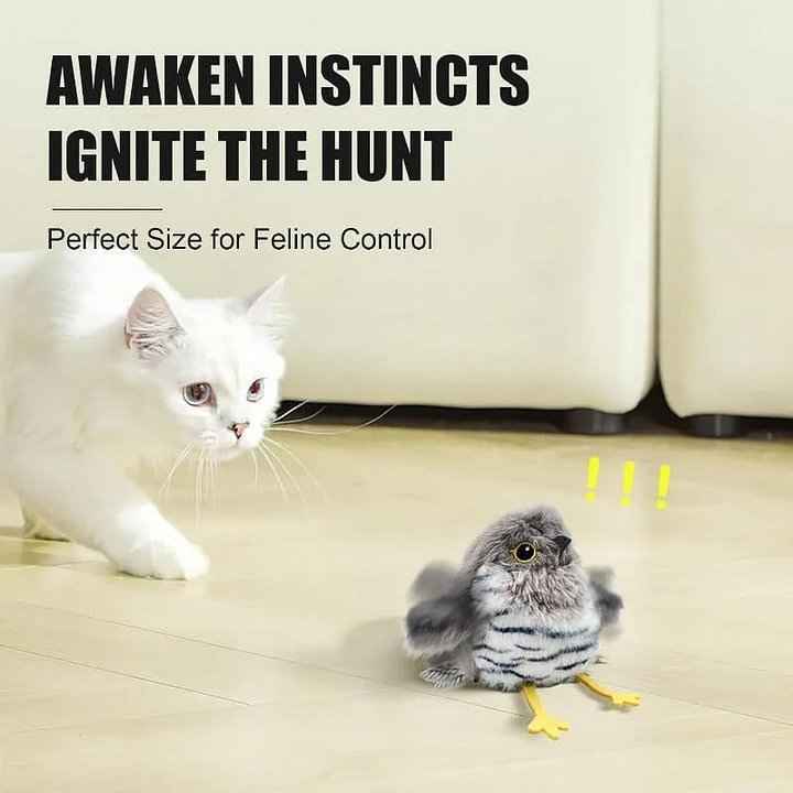 🎅Top Christmas Gift 2026 🎉Rechargeable Flapping Bird Cat Toy