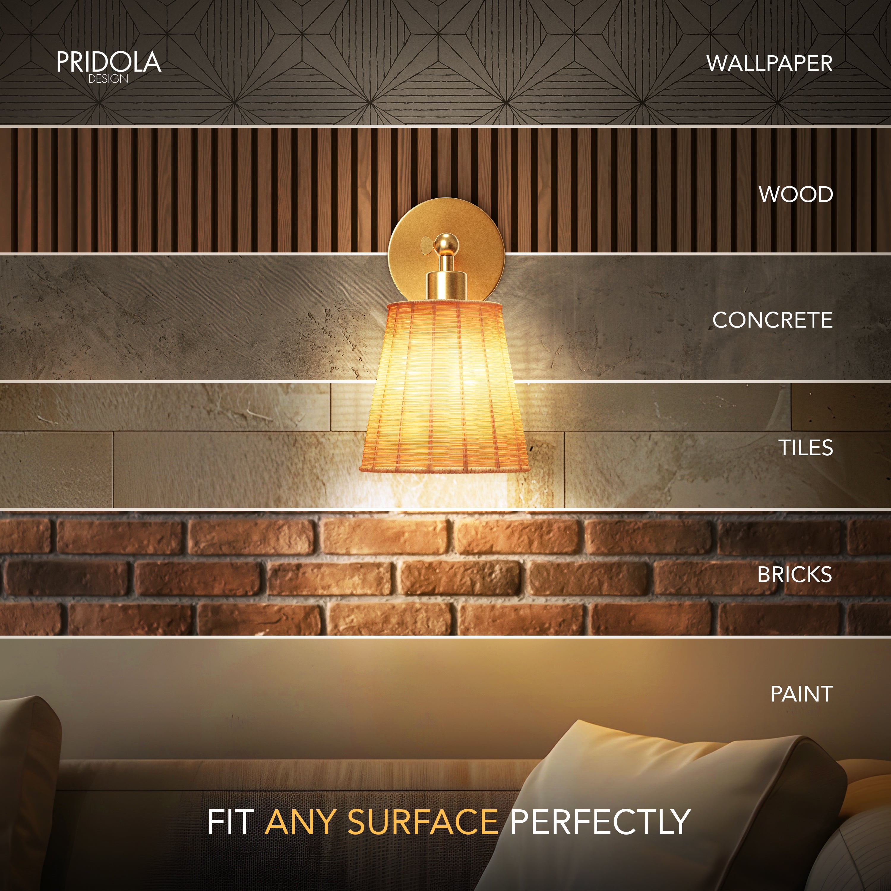 New Arrivals🔥 Natural Wireless Wall Sconce