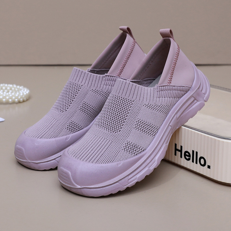 🔥New Arraivls🔥- Women's Hands-Free comfortable breathable knitted sneakers