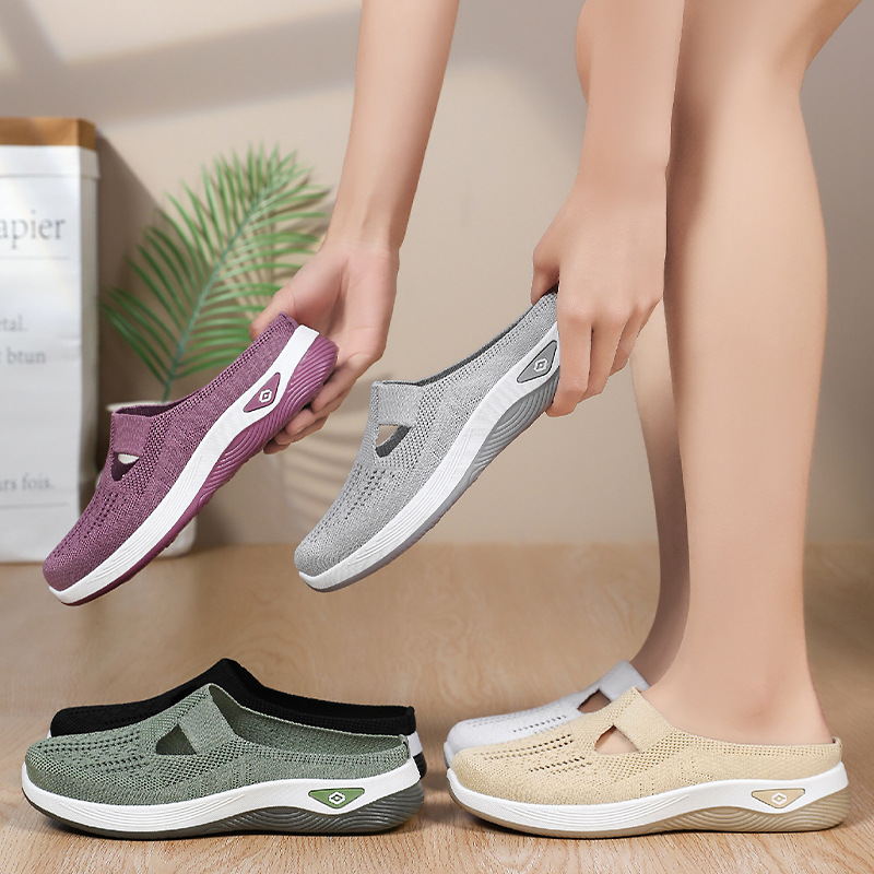 🔥New Arraivls🔥- Women's comfortable breathable knitted slippers
