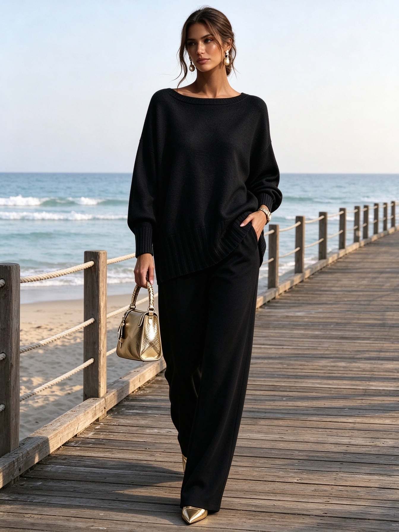 ⏰ LAST DAY SAVE 50% 💥Hot Sale Soft Cashmere Casual Sweater Suit