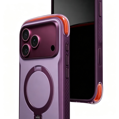 360° Rotating Magnetic Stand Case for iPhone 18 Pro Max