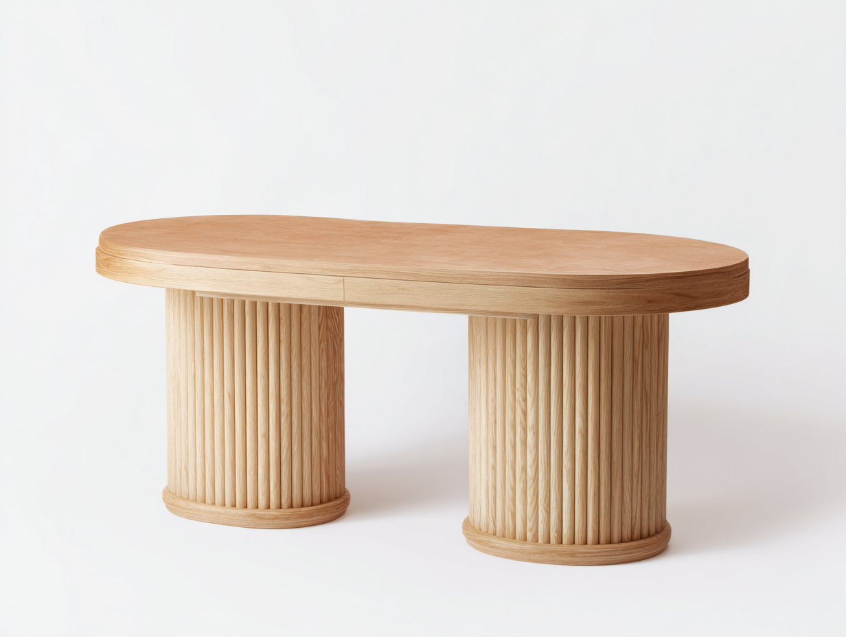 Tavolo da pranzo 180x90x75 cm Legno naturale Stile moderno