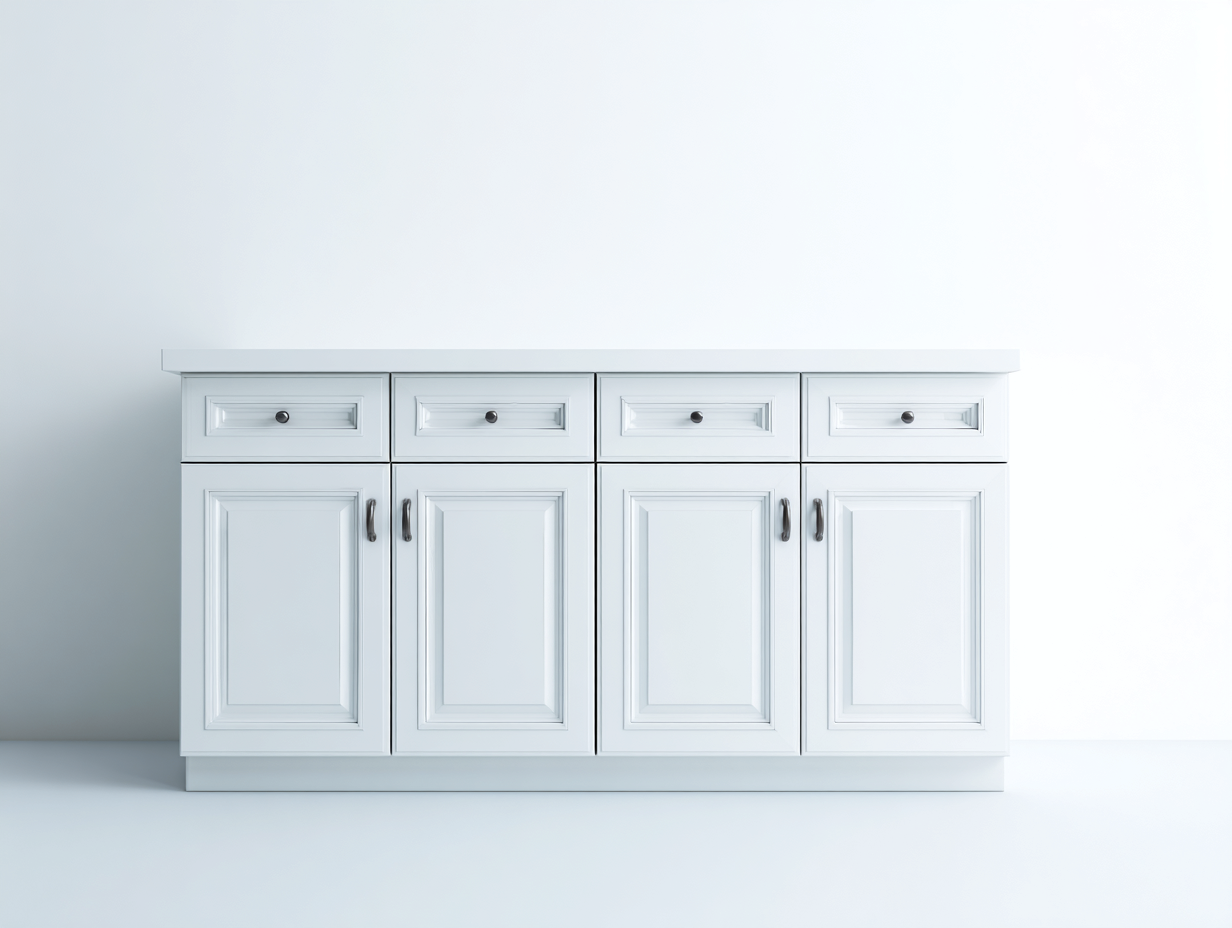 Credenza 150x45x85 cm Bianco Stile cucina