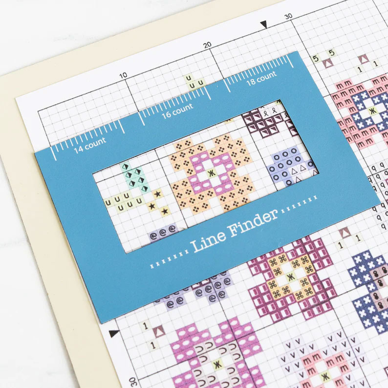 Cross Stitch Magnetic Line Finder