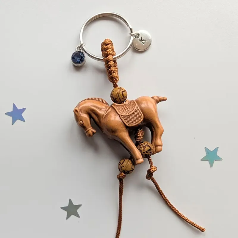 Lace Horse Keychain