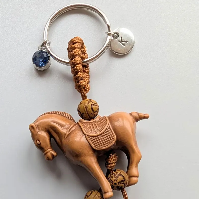Lace Horse Keychain