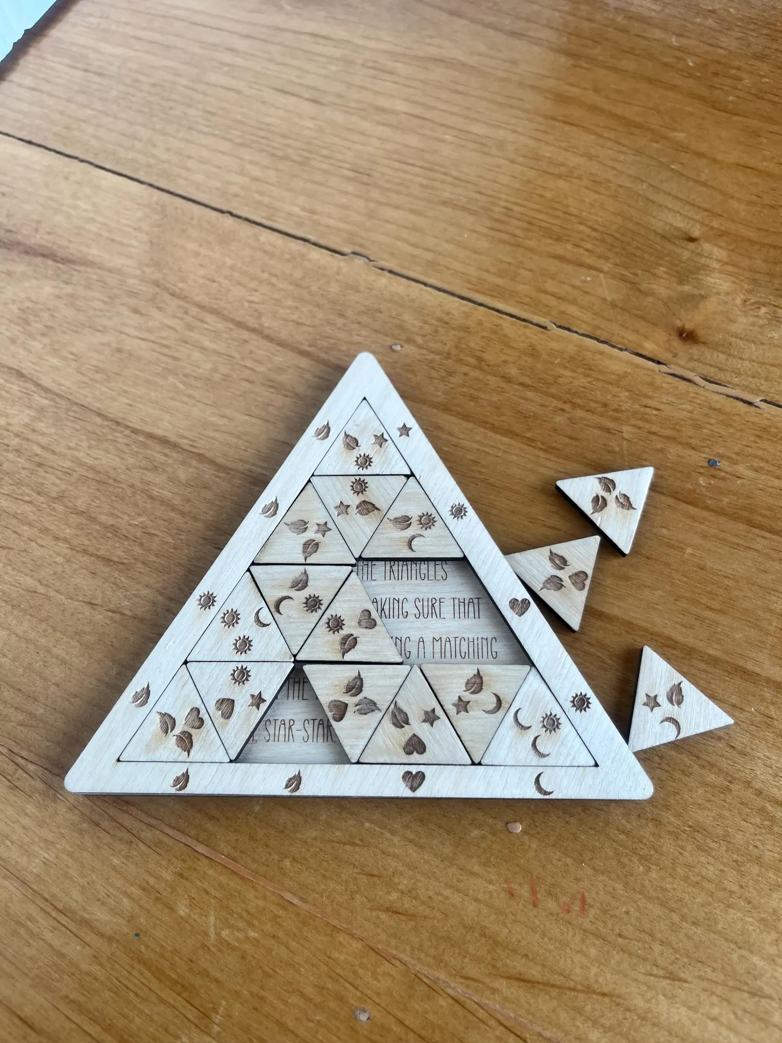 Triangle Brain Teaser Puzzle: Family Game Night IQ Test