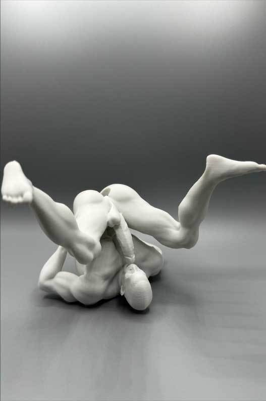 Funny Muscle Man Pen Holder