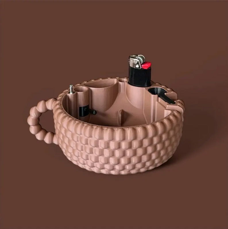 Multi-Function Smoking Ashtray