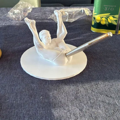 Funny Muscle Man Pen Holder