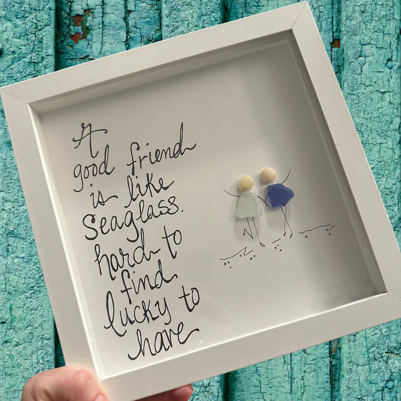 Friendship sea glass