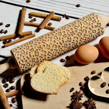 Happy Hanukkah Rolling Pin