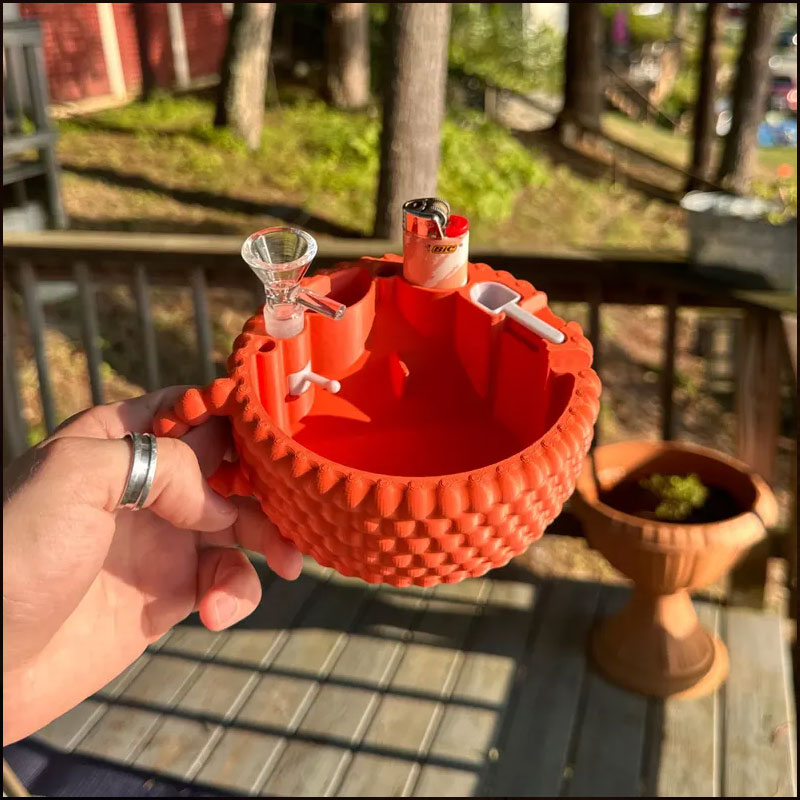 Multi-Function Smoking Ashtray