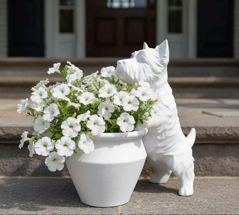 🐶🐶Westie Dog Planter Pot