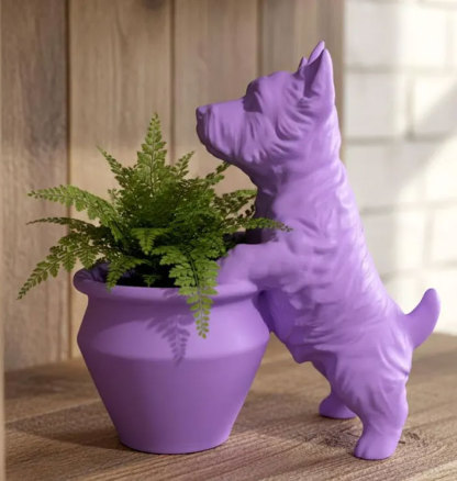 🐶🐶Westie Dog Planter Pot
