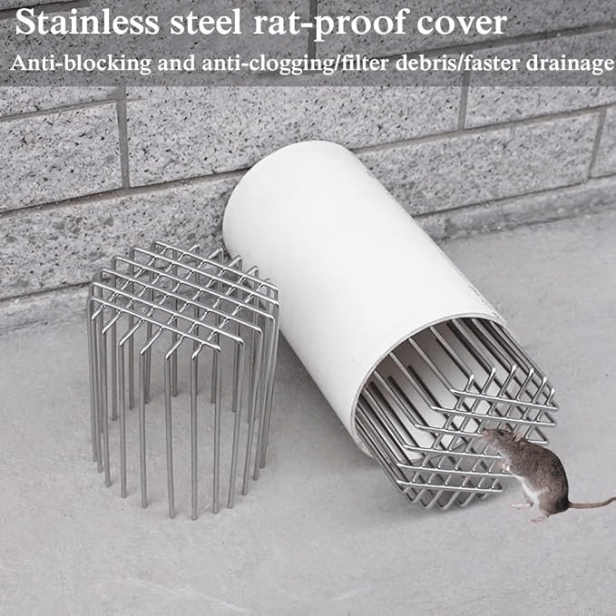 🔥 2026 Spring Garden Special: 49% OFF🛠️ Round Roof & Floor Drain Cover – Stainless Steel, Anti-Clog, Weatherproof