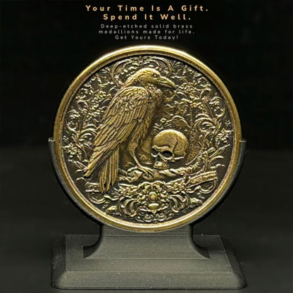 Memento Mori Raven Coin