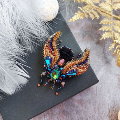 DIY Beaded Brooch Kit