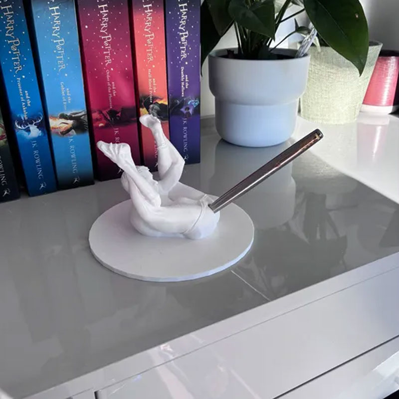 Funny Muscle Man Pen Holder