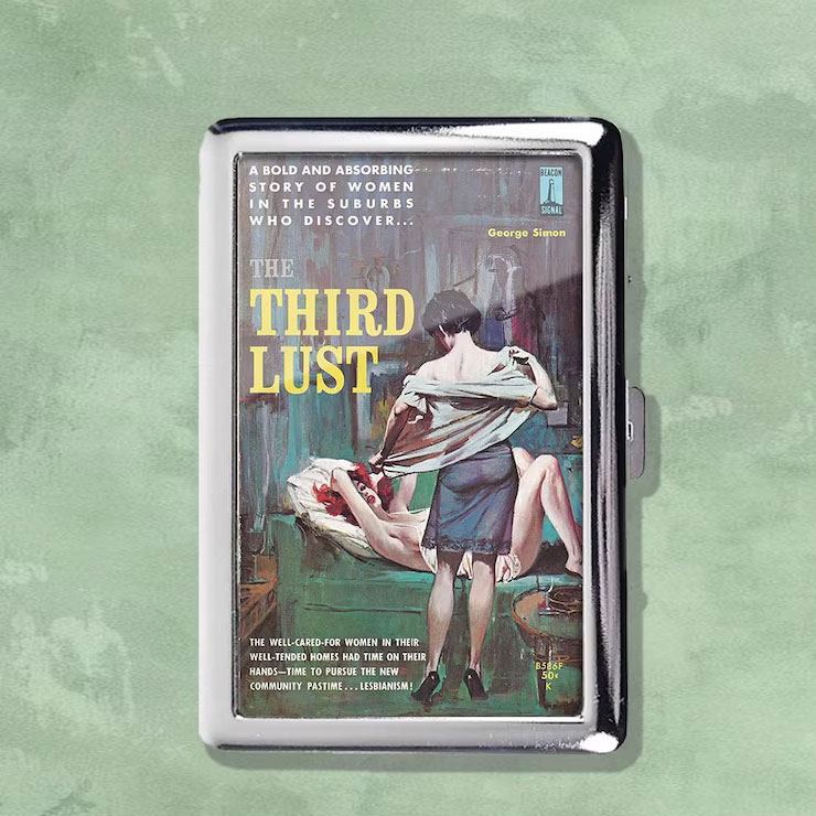 🧚🧚Vintage Fairy Cigarette Case & Business Card Holder