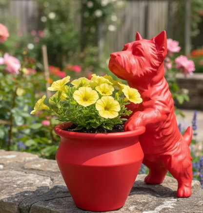 🐶🐶Westie Dog Planter Pot