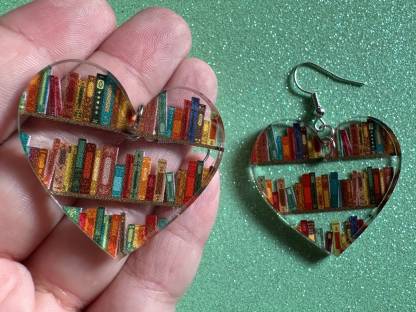 Book Earrings (BUY 4 GET FREE SHIPPING)