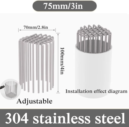 🔥 2026 Spring Garden Special: 49% OFF🛠️ Round Roof & Floor Drain Cover – Stainless Steel, Anti-Clog, Weatherproof