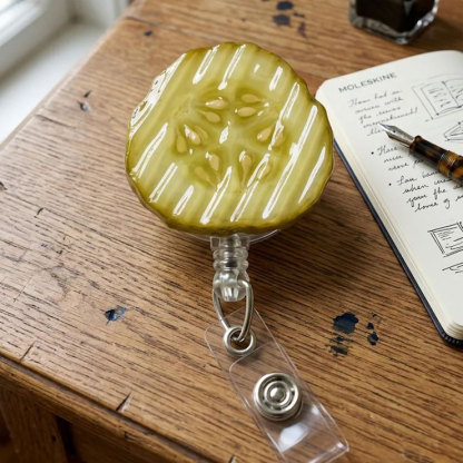 😄Funny Pickle Badge Reel🥒🥒