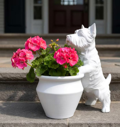 🐶🐶Westie Dog Planter Pot