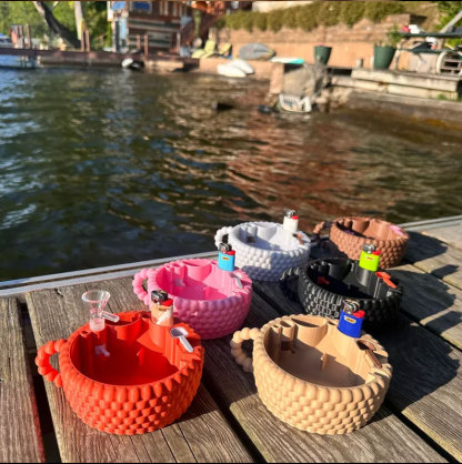 Multi-Function Smoking Ashtray