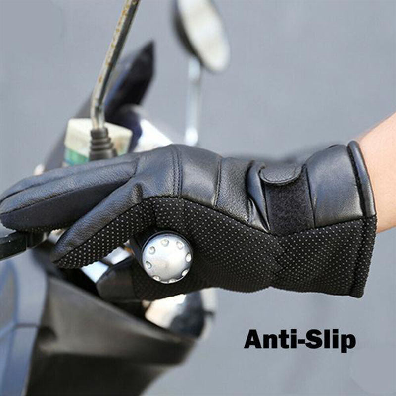 Up To 140°F Electric Waterproof/Snowproof Heated Gloves With Touch Screen Sensor