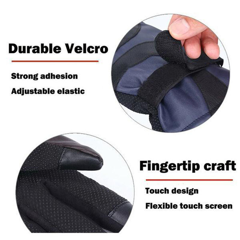 Up To 140°F Electric Waterproof/Snowproof Heated Gloves With Touch Screen Sensor
